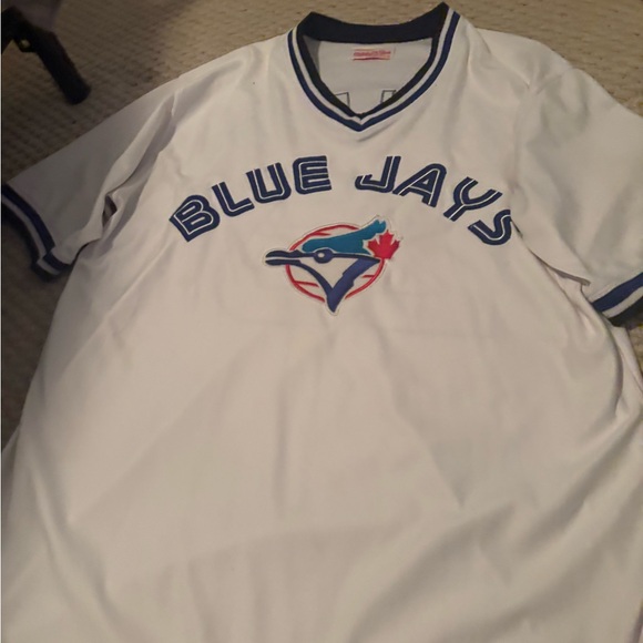 Mitchell & Ness Other - Men’s Toronto Blue Jays Vintage Home Jersey Felt Letters/Numbers Cecil Fielder